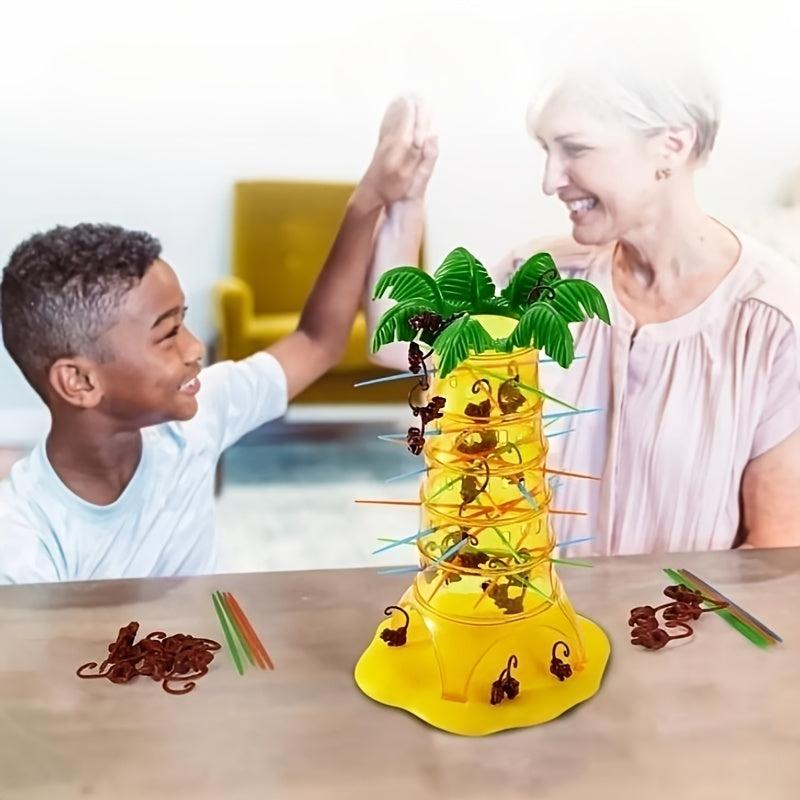 Interactive Monkey Fall Raffle Game for Family Fun