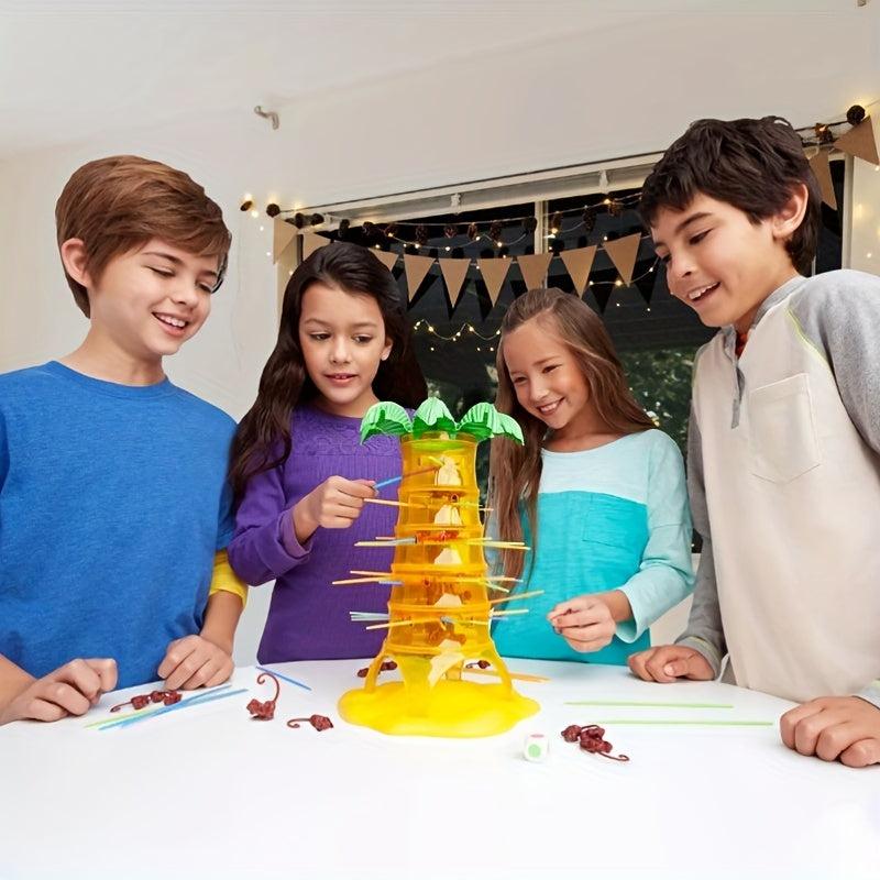 Interactive Monkey Fall Raffle Game for Family Fun