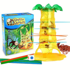 Interactive Monkey Fall Raffle Game for Family Fun