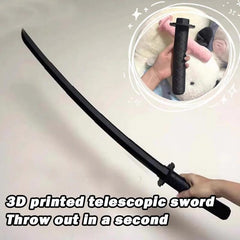 Creative Telescopic Samurai Sword Cosplay Prop 3D Printing Katana