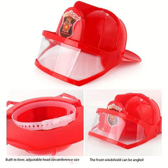 Kids Firefighter Dress Up Costume Set