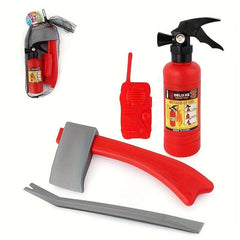 Kids Firefighter Dress Up Costume Set