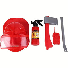 Kids Firefighter Dress Up Costume Set