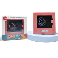 Mini Cartoon ATM Safe Piggy Bank Code Bank Home Decoration Cash Bill Box