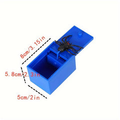 Prank Toy Plastic Box Halloween Joke Spider Christmas Surprise Gift Fun