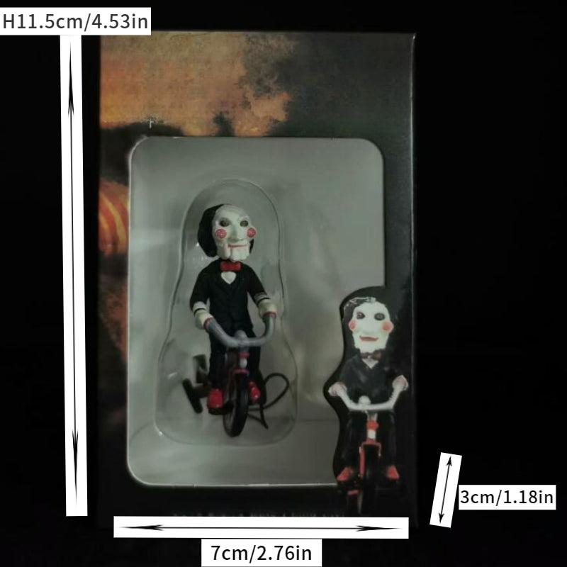 Halloween Cycling Doll Decoration Phone Rope Hanger Horror Pendant Toy