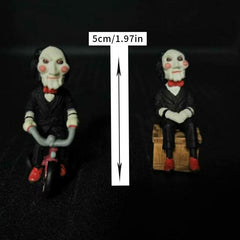 Halloween Cycling Doll Decoration Phone Rope Hanger Horror Pendant Toy