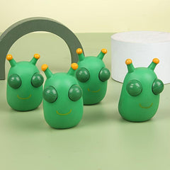3pcs Cartoon Googly Worms Stress Relief Toy