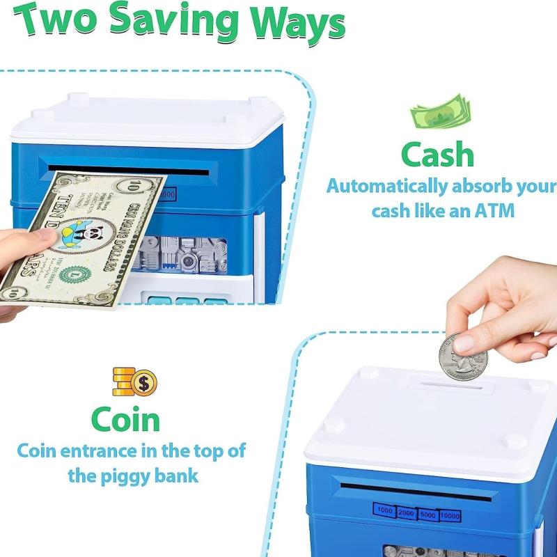 Pink Piggy Bank ATM Machine for Girls