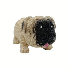 Stress Pug Dog Hand Stress Balls Fidget Finger Toys Relief Anxiety Ball