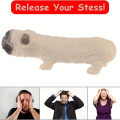 Stress Pug Dog Hand Stress Balls Fidget Finger Toys Relief Anxiety Ball