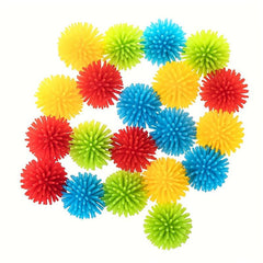 10 Packs of Easy-to-Grasp Sensory Bouncy Balls