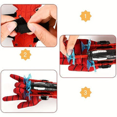 Spider Glove Men's Network Shooting Launcher Spider Plastic Role Playing Gloves