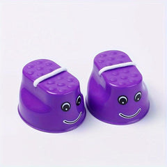 Adjustable Plastic Walking Stilts Monster Feet Toy for Active Play