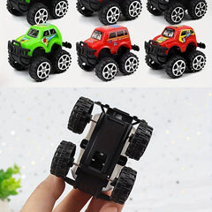 Off road Toy Car Pull Back Plastic Car Small Car Toy Holiday Gift