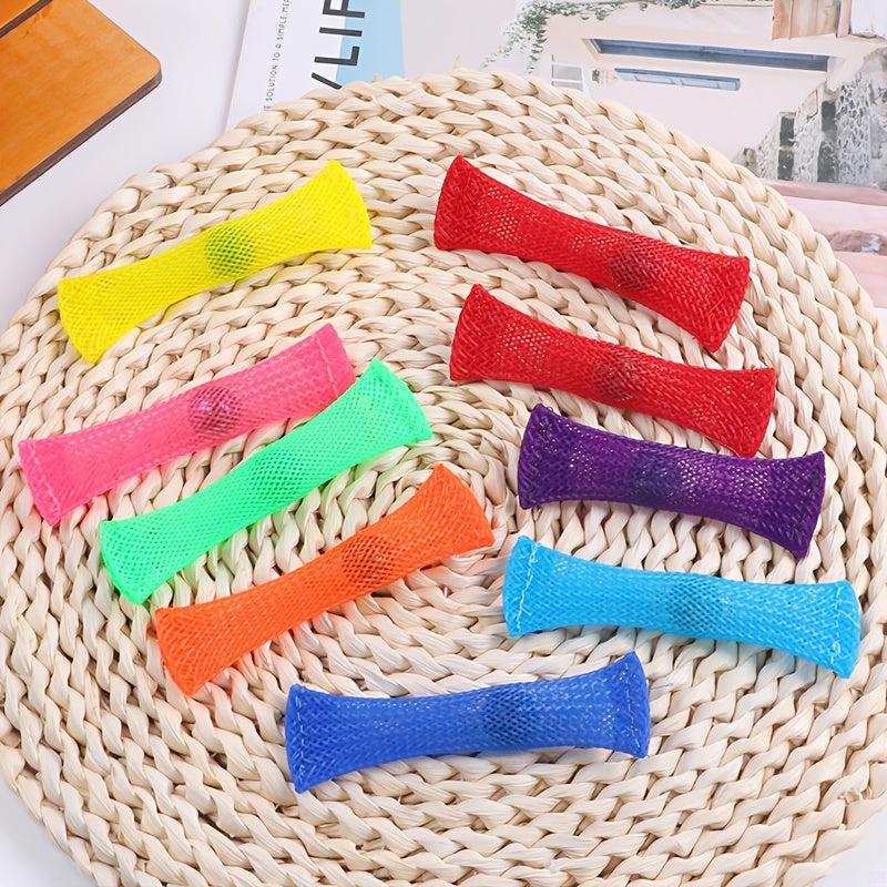 8pcs Marble Fidget Toys with Carabiner