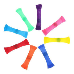 8pcs Marble Fidget Toys with Carabiner