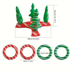 5pcs Christmas Decorations Game Toys Inflatable Ferrule Educational Toy Set
