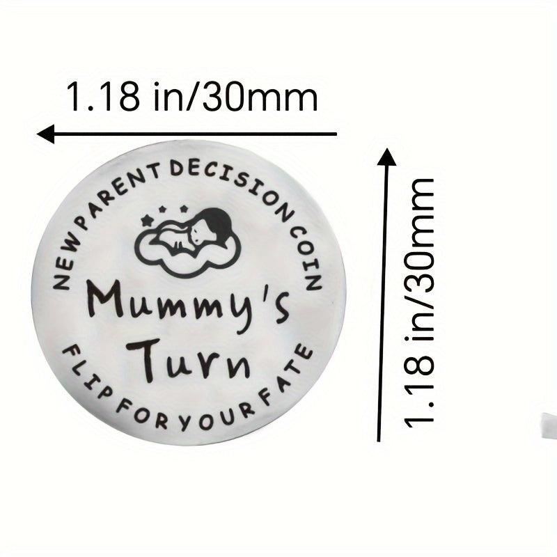 Parenting Decision Making Coins For Newborn Parents 1pc