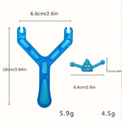 6pcs Poop Slingshot Toy Funny Catapult Poo Sling for Stress Relief