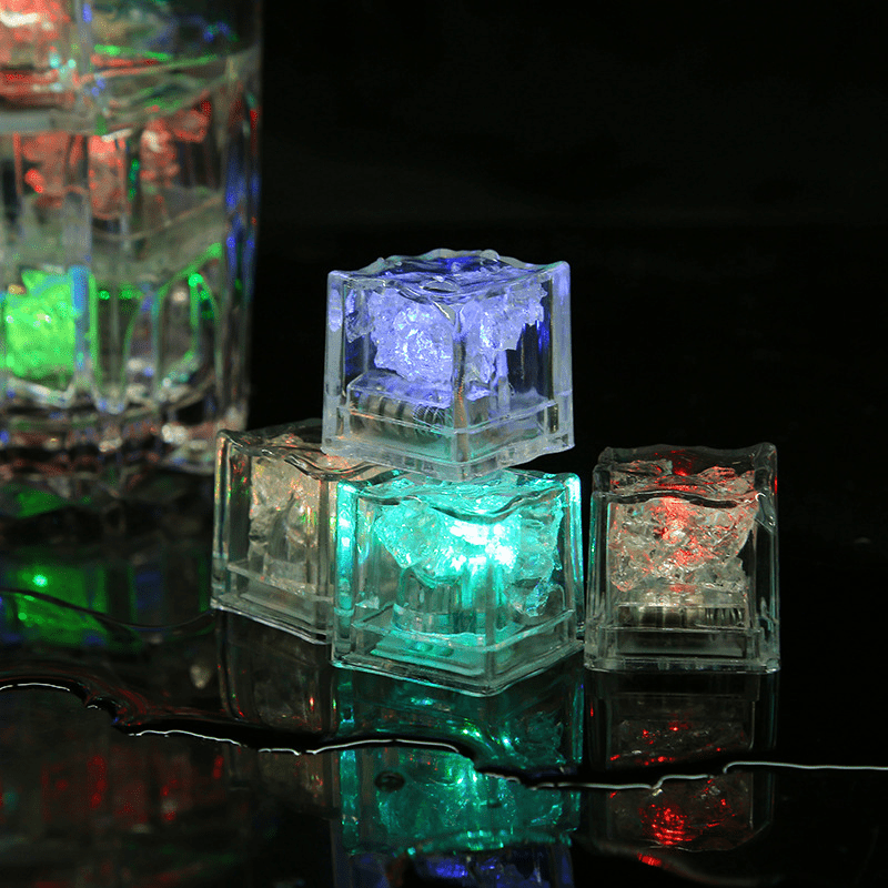 Colorful Luminous Ice Cubes - Heart Square Three Shaped