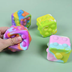 Decompression Bubble Ball, 6 Sided Silicone Venting Ball