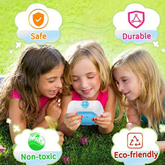 Handheld Bubble Game Toy Light & Sound Press Pop Fidget Sensory Toy