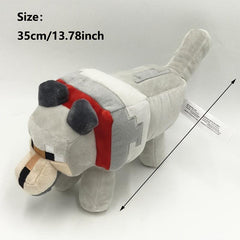 Plush Cat Wolf Dragon Puppet Toy Kids Xmas Gift Room Decor