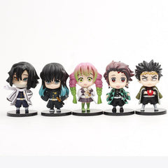 10 Models Hand Cartoon Character Figurines Collectible Toys Car Ornaments