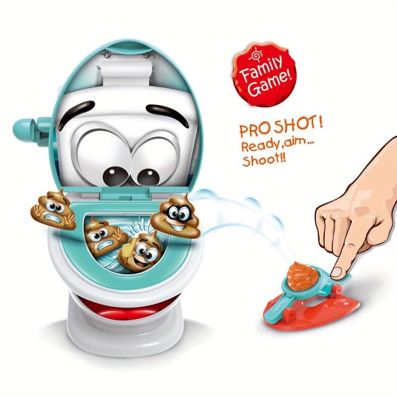 Ejection Toilet Poop Game - Funny Interactive Board Game