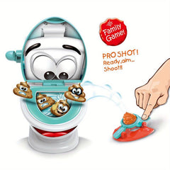Ejection Toilet Poop Game - Funny Interactive Board Game