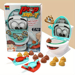 Ejection Toilet Poop Game - Funny Interactive Board Game