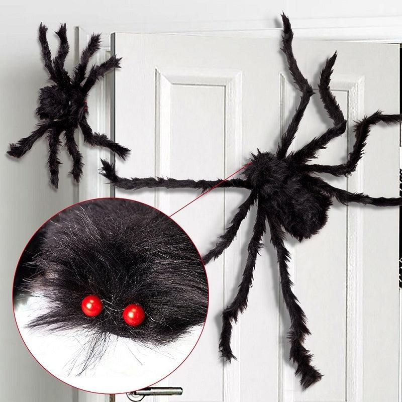 30 50 Spider Halloween Decoration Haunted House Prop Indoor Outdoor