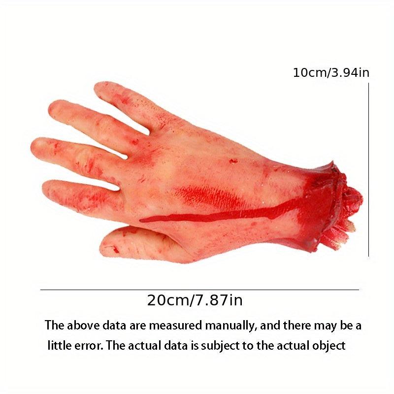 Halloween Scary Props Set Hand and Finger Broken Horror Simulation