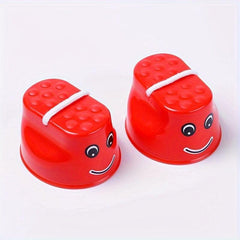 2pcs Bucket Stilts Kid Stilt Walking Cup Children Stepper Toy