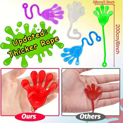 5Pcs Elastic Stretch Sticky Hands Toys for Kids