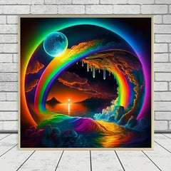 DIY Diamond Painting Seaside Scenery Full Diamond Art Kit