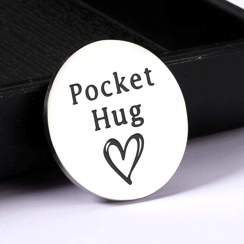Motivational Pocket Hug Back To School Kids Birthday Daughter Valentine Wedding