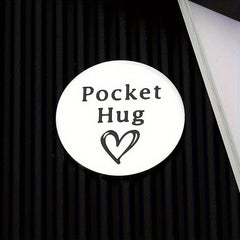 Motivational Pocket Hug Back To School Kids Birthday Daughter Valentine Wedding