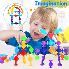 18 Pcs Suction Cup Toys for Kids Toddlers