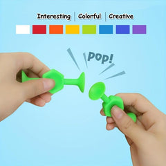 18 Pcs Suction Cup Toys for Kids Toddlers