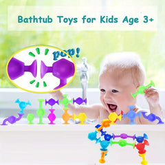 18 Pcs Suction Cup Toys for Kids Toddlers