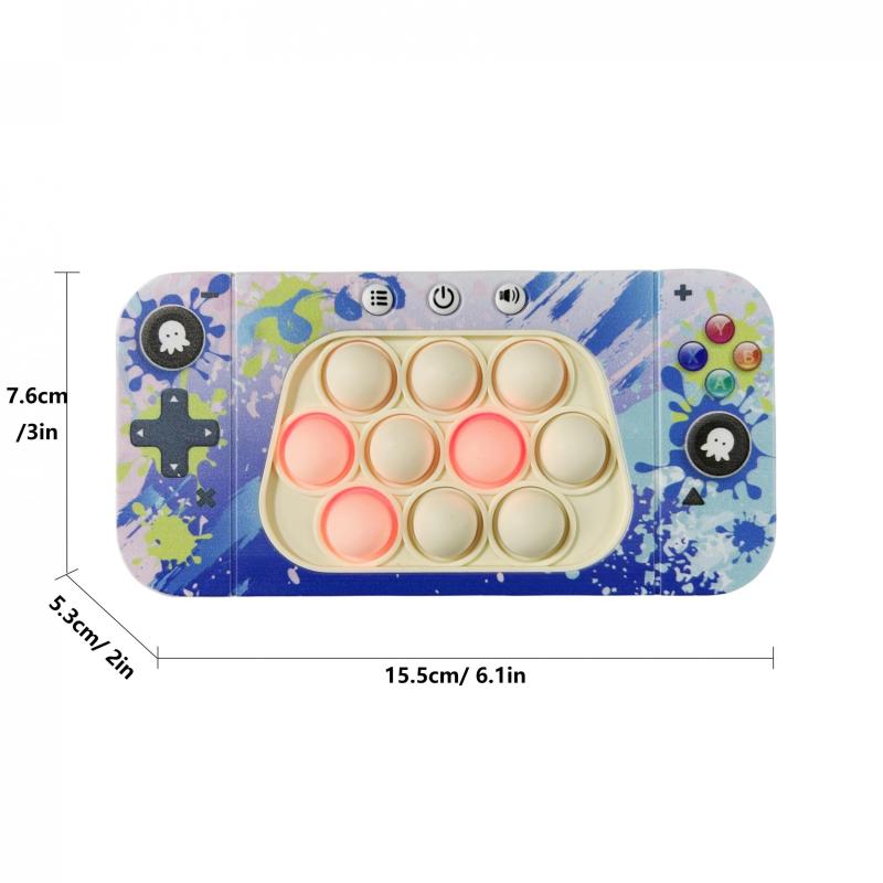 Light Up Pop Fidget Sensory Toys Handheld Games for Kids Anti Anxiety