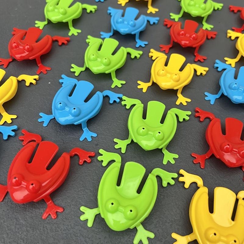 Jumping Frog Toys Finger Press Bouncing Frog Toys Boys Girls Easter Birthday Par