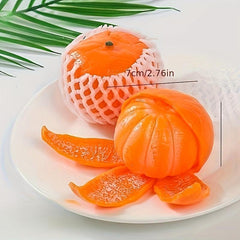 Orange Pinch Funny Decompressing Toy Vent Stress Tricky Game