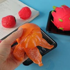 Orange Pinch Funny Decompressing Toy Vent Stress Tricky Game