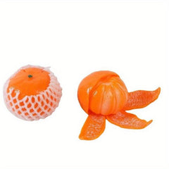Orange Pinch Funny Decompressing Toy Vent Stress Tricky Game