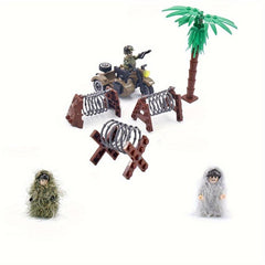 Geely Camouflage Suit Accessories Toy Wire Barrier Roadblock Youth