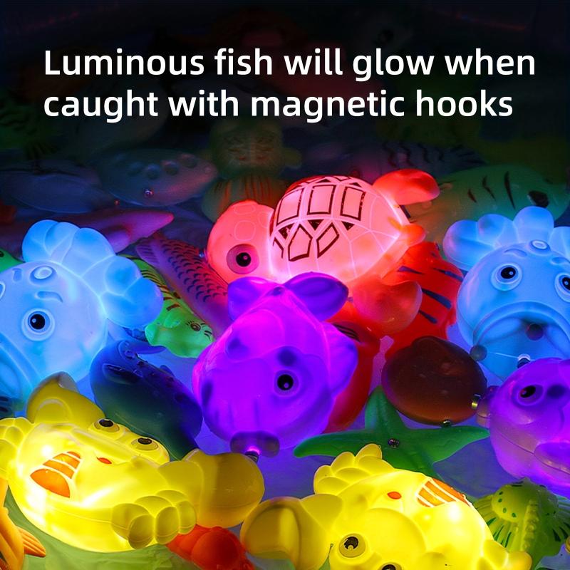 Magnetic Fishing Game with Inflatable Pool for Kids