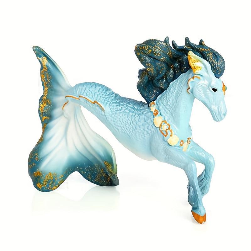 Marine Elf Seahorse Mount Underwater Unicorn Sea Animal Toys